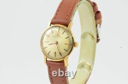 Jaeger Lecoultre Women's Watch 0 25/32in Hand Wound 18K 750 Solid Gold Vintage