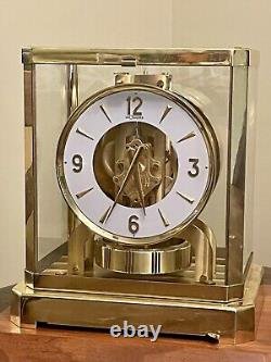 LE COULTRE & CIE 15 JEWEL METAL CALIBER 528-8 ATMOS CLOCK234563 Runs, Keeps Time