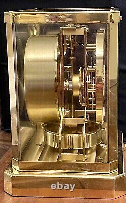 LE COULTRE & CIE 15 JEWEL METAL CALIBER 528-8 ATMOS CLOCK234563 Runs, Keeps Time