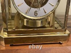 LE COULTRE & CIE 15 JEWEL METAL CALIBER 528-8 ATMOS CLOCK234563 Runs, Keeps Time