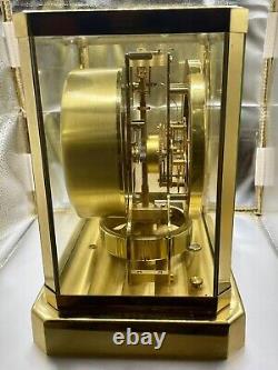 LE COULTRE & CIE 15 JEWEL METAL CALIBER 528-8 ATMOS CLOCK234563 Runs, Keeps Time