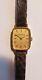 Ladies 18k Yellow Gold Jaeger Lecoultre Quartz Dress Watch 28mm X 17mm 140.050.1