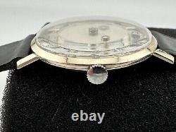 LeCoultre Galaxy Diamond Mystery Dial 14K White Gold Manual Wind Vintage Watch