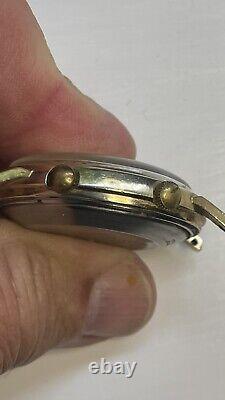 LeCoultre Memovox Alarm Bumper Automatic Gold Filled Jumbo Vintage Mens Watch