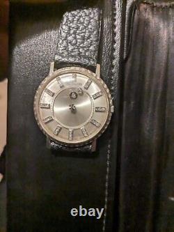 LeCoultre/Vacheron Constantin Mystery Diamond Dial Hands Watch