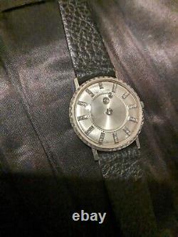 LeCoultre/Vacheron Constantin Mystery Diamond Dial Hands Watch