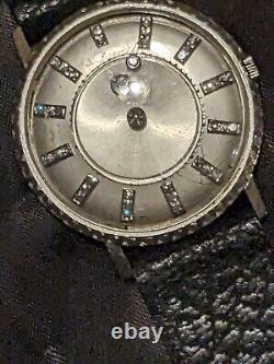 LeCoultre/Vacheron Constantin Mystery Diamond Dial Hands Watch