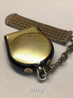 Le-Coultre Lecoultre Vintage Memovox Alarm Table Travel Pocket Watch