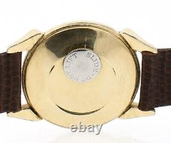 Le Coultre Vintage FUTUREMATIC Gold Plated Fancy Lugs Automatic Power Reserve