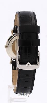 Le Coultre Vintage Mystery Dial 14k White Gold Fancy Lugs Hand wind 32mm Watch