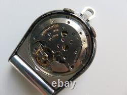 Lecoultre MEMOVOX TRAVEL ALARM CLOCK Vintage 1960'S mechanical wind Watch