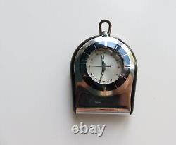 Lecoultre MEMOVOX TRAVEL ALARM CLOCK Vintage 1960'S mechanical wind Watch