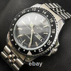 Luxury Jaeger Lecoultre? Vintage Watch Automatic Winding Black Men'S Diver