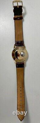 Men's 14kt Solid Gold LeCoultre Futurematic Watch Great Condition &Just Serviced