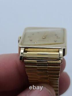 Mens 1940s Jaeger-LeCoultre Vintage 17j Art Deco Swiss Watch Rare Serviced Runni