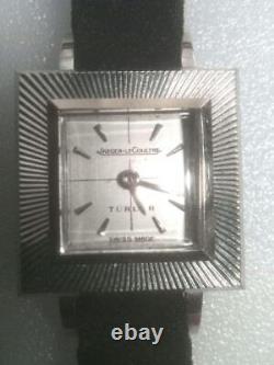 OH Jaeger-LeCoultre Vintage Watch TURLER Manual Winding Silver Dial Women Swiss