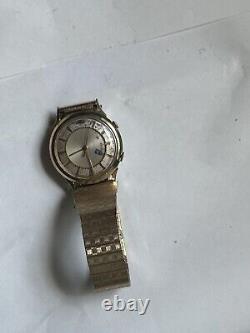 RARE Vintage Jaeger LeCoultre Parking Meter Man Watch-Working