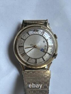 RARE Vintage Jaeger LeCoultre Parking Meter Man Watch-Working