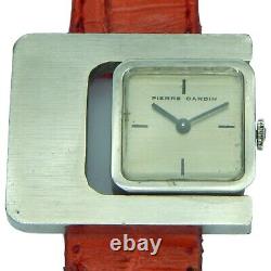 Rare Pierre Cardin by Jaeger-LeCoultre Ladies' Watch 1970s A Space Age