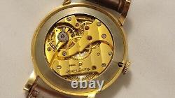 Rare Vintage Jaeger LeCoultre Tear Drop 18K Gold Manual Wind Men's Watch