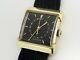 Rare Vintage Lecoultre 14k Solid Gold Mystery Date Dial Collectable