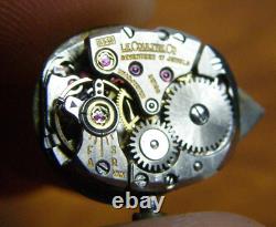Retro Ladies LeCoultre Watch Tear Drop 14k Gold Wristwatch K840 Asymmetrical
