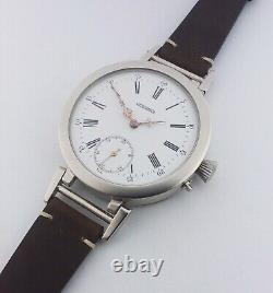 Unique Antique Swiss mechanical men`s wristwatch LeCoultre Co