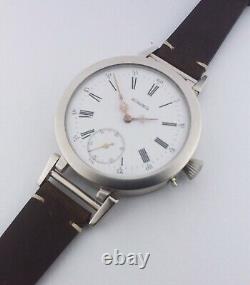 Unique Antique Swiss mechanical men`s wristwatch LeCoultre Co