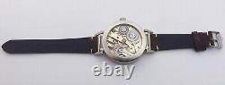 Unique Antique Swiss mechanical men`s wristwatch LeCoultre Co