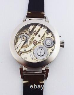 Unique Antique Swiss mechanical men`s wristwatch LeCoultre Co