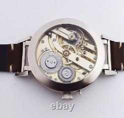 Unique Antique Swiss mechanical men`s wristwatch LeCoultre Co