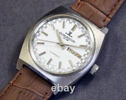 VINTAGE JAEGER LeCOULTRE CLUB AUTOMATIC AS1916 SWISS MADE MENS WRIST WATCH AM049