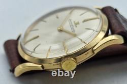 VINTAGE Jaeger-LeCoultre SOLID 9CT GOLD MANUAL WIND MAN'S WATCH / M084