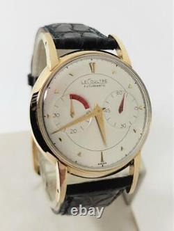 Vintage 10k GF JAEGER-LeCOULTRE FUTUREMATIC Watch Cal 497 c. 1960s SERVICED