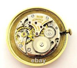 Vintage 14k LeCOULTRE Winding Watch c. 1960s Cal 480/CW EXLNT RARE DIAL