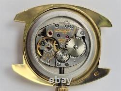 Vintage 18k JAEGER-LeCOULTRE Winding Watch c. 1970s 6027-21 EXLNT SERVICED