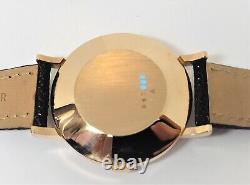 Vintage 18k Rose Gold JAEGER-LeCOULTRE Winding Watch c. 1950s Cal P449 /4G EXLNT