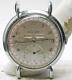 Vintage 1940's Lecoultre Triple Date Calendar Tear Drop Lug Men's Wrist Watch
