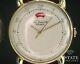 Vintage 1960s 14k Yellow Gold Lecoultre Powermatic 481 Mens Watch I15538