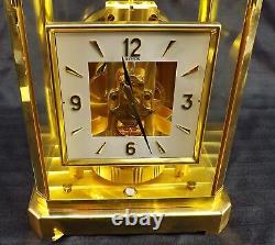 Vintage 1980 Jaeger-Le Coultre Atmos Swiss 15 Jewels 528-8 Caliber Clock 537211