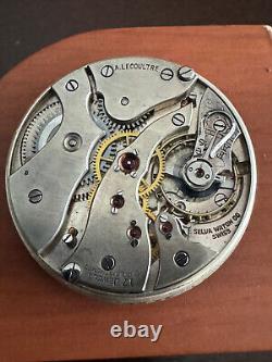 Vintage 36.92mm A. Lecoultre Selva Watch Co. Pocket Watch Movement, Keeping Time