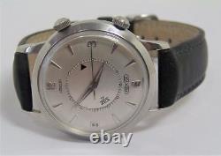 Vintage GUBELIN by JAEGER-LeCOULTRE Automatic IPSOVOX Alarm Watch 1960s Cal. P815