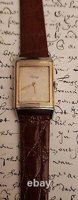 Vintage JAEGER LECOULTRE REVERSO RETAILED BY ASPREY
