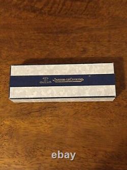 Vintage JAEGER LeCOULTRE Box For Automatic Cardboard Felted Blue 1960s