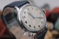Vintage JAEGER LeCOULTRE Cal. P478 WWII Tritium Dial Military Watch
