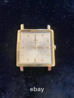 Vintage Jaeger-LeCoultre 18 Solid Gold Watch as is not running