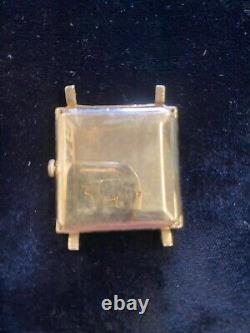 Vintage Jaeger-LeCoultre 18 Solid Gold Watch as is not running