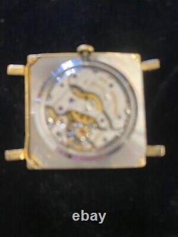 Vintage Jaeger-LeCoultre 18 Solid Gold Watch as is not running