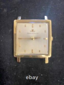 Vintage Jaeger-LeCoultre 18 Solid Gold Watch as is not running