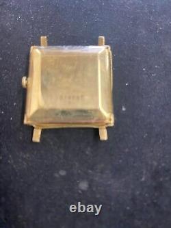 Vintage Jaeger-LeCoultre 18 Solid Gold Watch as is not running